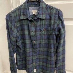 LL Bean flannel